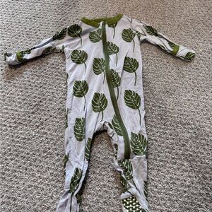 Leaf Print Kids One Piece
